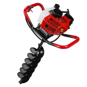 Potente Herramienta de Perforación Industrial de Tierra, Taladro de Tierra de Gasolina de 2 Tiempos 52cc/63cc, Broca Metálica para Perforación de Tierra - Product Image 1