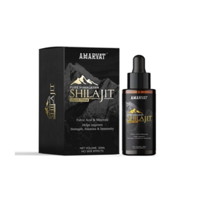 Amarvat Pure <b>Himalayan</b> <b>Shilajit</b> Liquid Premium Mineral Rich Daily Wellness Formula for Energy Vitality Vigor Active Lifestyle - Product Image 1