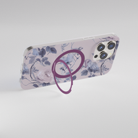 Étui de téléphone avec support Rotation à 360 degrés et étui de téléphone à motif HD pliable à 90 degrés Motif personnalisable pour étui iphone 15 pro max