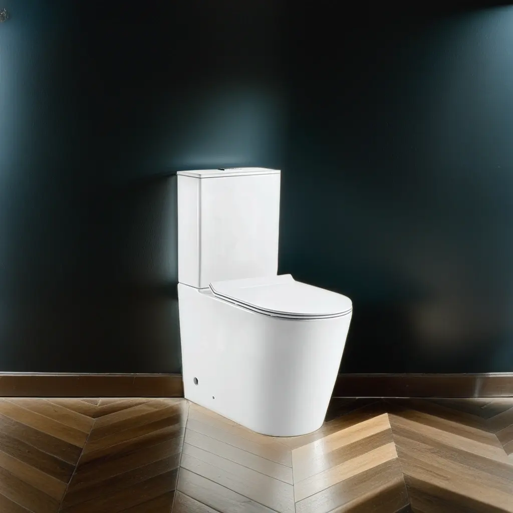 Nuovo design automatico in ceramica bagno elettrico nero smart wc wc bidet intelligente con telecomando