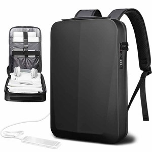 <span class=keywords><strong>Zaino</strong></span> per Laptop da 17.3 pollici antifurto per uomo <span class=keywords><strong>zaino</strong></span> rigido per <span class=keywords><strong>PC</strong></span> <span class=keywords><strong>zaino</strong></span> per Notebook USB zaini impermeabili borse da viaggio per uomo - Product Image 2