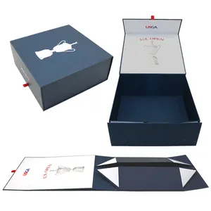 Custom Logo Clothing Garment Apparel Dress Shoes Rigid Paper Packaging Boxes Collapsible Folding Magnetic Closure Gift Boxes