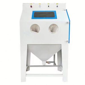 Máquina de arenado sin polvo, manual, gabinete de arenado húmedo, tipo vapor de agua, desincrustación en seco, limpieza de vidrio a alta presión - Product Image 4
