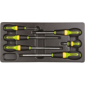 Jeu de tournevis Fasano 6 pièces, outils de réparation automobile professionnels - Product Image 1