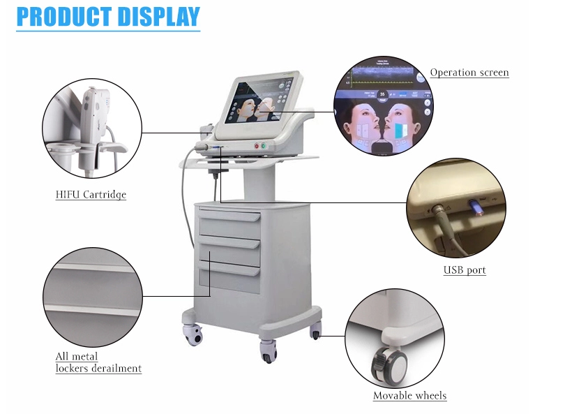 Newest Korea 12 Lines Machine Face Body 4d Hifu Anti Wrinkle 5d Hifu Body Portable Mini Smas Lifting Hifu Facial Machine