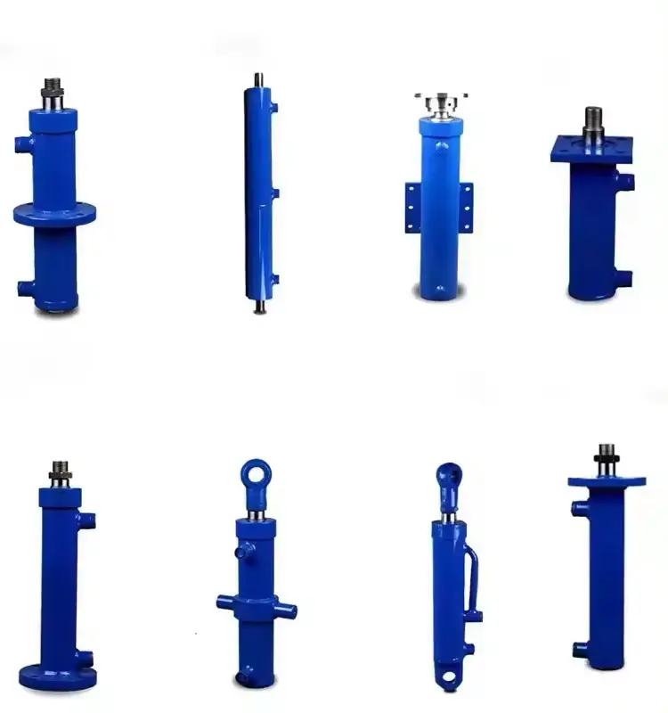 Cilindro idraulico su misura Cilindro idraulico doppio effetto con guarnizione della flangia Guarnizione del cilindro idraulico 12 H905b69b14c894c76acad1f3ca56cb78b6