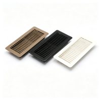 Grille d'aération en fer de haute qualité 4*10, couvercle de ventilation pour armoire, sortie d'air rectangulaire pour meubles