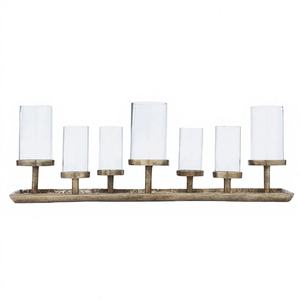 Lily Art Empire Exporta Portavelas de Aluminio Modernos Hechos a Mano con Impresión Personalizable, Decoración para el Hogar, Uttar Pradesh, para Múltiples Ocasiones - Product Image 1