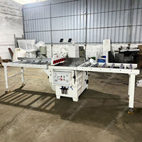 Machine à scier circulaire à grande vitesse pour coupes transversales Max. Scie à palettes en bois, largeur de coupe 520 mm, à vendre