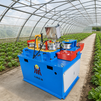 Machine à cintrer et à enrouler les tubes en acier pour serres agricoles, tunnels et arches de serres