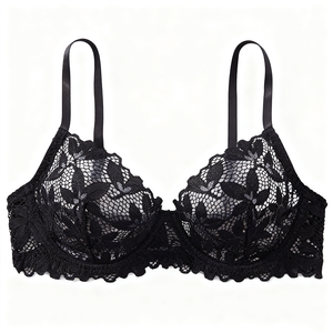 US Local Femmes Érotique Noir Lingerie Sexy Ouvert Poitrine Sous-Vêtements Dentelle Semi Tentation Body Soutien-Gorge Ensemble - Product Image 2