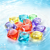Capsules de lessive multi-couleurs à chambre unique 8g du fabricant – Détergent haute concentration en vrac pour la vente en gros