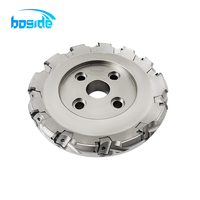 Tête de fraiseuse à face indexable BT50 545 à 45 degrés avec plaquette SEEN1504 en acier allié Cr-V 42HRC pour usinage CNC