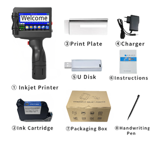 Imprimante à jet d'encre miniature portable POKJET, alimentée par batterie, semi-automatique, encre à séchage rapide, design portable, <span class=keywords><strong>vitesse</strong></span> 600 dpi - Product Image 6