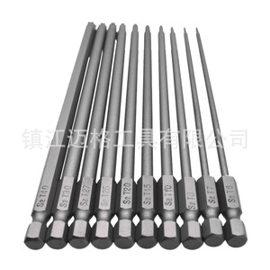 Solid <b>Torx</b> Screwdriver <b>Bits</b> 10Pc S2 150Mm 1/4 Hex Shank Magnetic For Precision Repair - Product Image 2