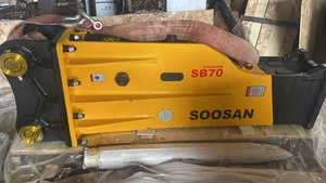 Casse-pierres hydraulique SOOSAN SB 70 pour excavatrices de type boîte de 16 à 21 tonnes, moteur de machines de construction essentielles, garantie 1 an - Product Image 2