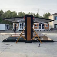 Conteneur de stockage pliable à double aile de 700 pieds pour les salles d'activités