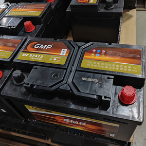 57412 GMP marca Din 12V72AH <span class=keywords><strong>74AH</strong></span> 75AH híbrido <span class=keywords><strong>coche</strong></span> camión baterías <span class=keywords><strong>de</strong></span> automóviles al por mayor - Product Image 3