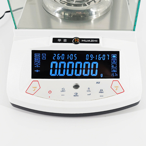 เครื่องชั่งน้ำหนัก Veidt HUAZHI ISO9001 ซูเปอร์เซ็นเซอร์ 0.01 มก. 0.1 มก. รุ่น HZ-124/105S เครื่องชั่งแบบกึ่งไมโคร HZ-124/105S ความแม่นยำสูง - Product Image 3