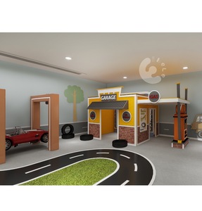 Eibele Nouveau Centre de Jeux Intérieur pour Enfants, Château de Jeu, Aire de Jeu Souple, <span class=keywords><strong>Village</strong></span> de Jeu de Rôle, Ville Interactif, <span class=keywords><strong>Parc</strong></span> d'Attractions - Product Image 5