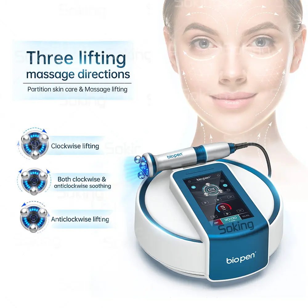 portable eye massage ems rf skin tightening face lifting machinery for home use