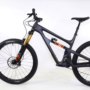 จักรยานเสือภูเขา YC รุ่นใหม่ ปี 2022 โครงคาร์บอนไฟเบอร์ ตะเกียบอลูมิเนียม เบรคไฮดรอลิกดิสก์ 12 สปีด ล้อ 29 นิ้ว โครงกันกระแทกเต็มระบบ ด้านหลัง - Product Image 1