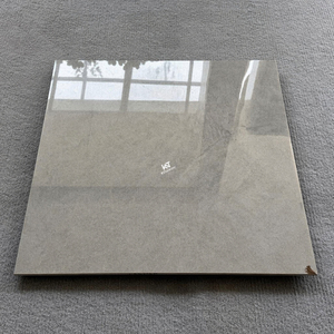 Meilleure tuile de sol en céramique et porcelaine émaillée polie gris foncé moderne chinoise 60x60 24x24 pour appartement, maison, centre commercial à Foshan - Product Image 1
