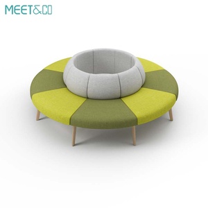 Modern Nordic Reclining Sectional <b>Sofa</b> Set for Living Room and Bedroom for <b>Office</b> Reception Public Area and Waiting Rooms - Product Image 6