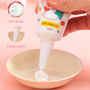 Nouveauté 2026 : Kits DIY non toxiques pour enfants avec colle crème et accessoires Kawaii pour décorer votre adorable lampe - Product Image 5