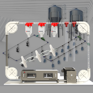 ระบบให้อาหารอัตโนมัติแบบตั้งเวลา YONGGAO สำหรับฟาร์มสุกร ระบบให้อาหารสุกรอัตโนมัติ - Product Image 1