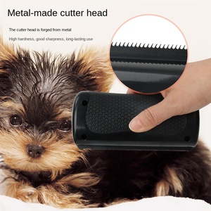 <span class=keywords><strong>Produits</strong></span> de toilettage pour <span class=keywords><strong>animaux</strong></span> : Peigne en plastique pour chien et cheval, lame de scie pour cheveux de cheval, pour un nettoyage efficace et le retrait de la sueur et des poils. - Product Image 2