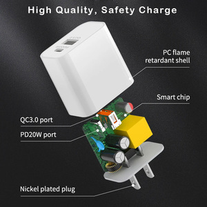 <span class=keywords><strong>Chargeur</strong></span> de téléphone portable de haute qualité, <span class=keywords><strong>prix</strong></span> très avantageux, prise US, 20W, type C, charge rapide pour <span class=keywords><strong>iPhone</strong></span> <span class=keywords><strong>14</strong></span> - Product Image 6
