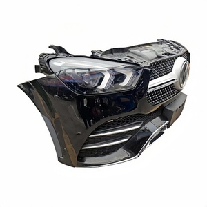 Pare-chocs avant <span class=keywords><strong>GLE</strong></span> W167 Nouveau produit Pare-chocs automobile Kit carrosserie amélioré pour Mercedes GLE450/GLE350 Modèle 2020-2023 Haute qualité à visser - Product Image 4