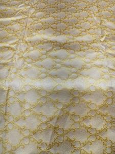 Tela Brocada Dorada, Duradera, Transpirable y Ligera, Multiusos para Acolchados, Costura, Confección de Vestidos, Textiles para el Hogar - Product Image 4