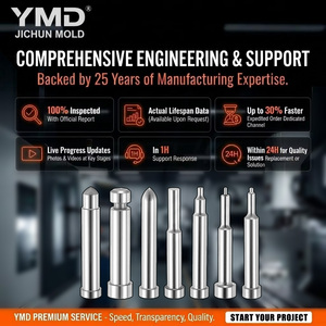 ISO 8020หมุดเจาะแบบมาตรฐานสำหรับปั๊ม SKD11 D2 1.2379 / SKH51 M2 1.3343ชิ้นส่วนแม่พิมพ์และเครื่องมือเจาะรูแม่นยำ - Product Image 4