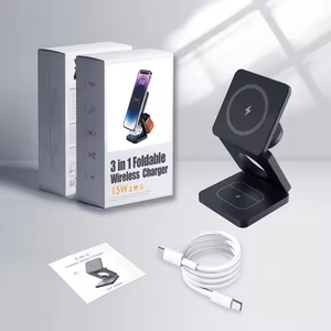 Cargador Inalámbrico Magnético 3 en 1 RGB, Kit de Cargador Inalámbrico 3 en 1 de 15w - Product Image 5