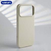 Étui de téléphone en silicone liquide VAWI S069 en gros, adapté aux iPhone 12 13 14 15 16 17 Pro Max, étui magnétique pour iPhone