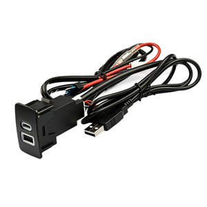 Car Charger <b>USB</b> <b>C</b> PD36W QC3.0 Fast Charging 12-24V For Honda CRV Civic 2009-2016 Mini Interface - Product Image 1