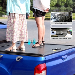 <span class=keywords><strong>2023</strong></span> Jeep Gladiator NP300 para Honda Ridge Liner Tonneau cubierta retráctil Manual cubierta de cama persiana enrollable de aluminio cerradura eléctrica - Product Image 2