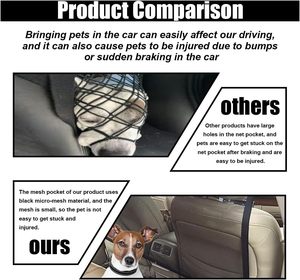 Barrière de filet de <span class=keywords><strong>voiture</strong></span> pour <span class=keywords><strong>chien</strong></span> Barrière pour animaux de compagnie extensible universelle pour voitures - Product Image 4