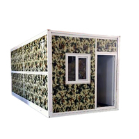 Conception de maisons préfabriquées de 20 pieds et 40 pieds Construction rapide Petite maison préfabriquée Maison modulaire en conteneur pliante Maison pliable Bureau d'habitation