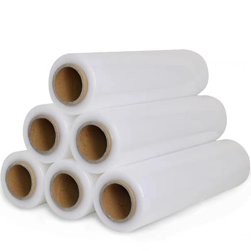 Plastik Stretch Film Palet Transparan Bungkus LLDPE Harga Pabrik