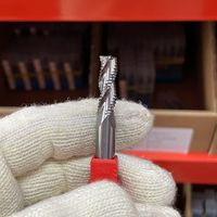 Kit de fraises à face HRC55 4F en carbure revêtu d'AlTiN pour usinage CNC, outil de fraisage OEM