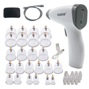 Grosir cangkir Hijama China, mesin vakum CAS USB 20 buah, mesin bekam terapi hijab elektrik, pompa bekam - Product Image 2