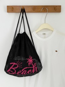 Bolso de playa de ganchillo de punto hueco portátil ligero para mujer, nuevo diseño 2025 para primavera Otoño Invierno con <span class=keywords><strong>Coco</strong></span> - Product Image 4