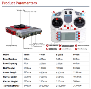 Camión Cisterna Giratorio de 360 Grados de 20-55 Toneladas con Control Remoto para el Transporte de Maquinaria Pesada y Equipo de Manipulación de Gran Tamaño - Product Image 3