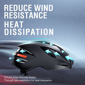 Casque de cyclisme intelligent portable pour les sports de plein air Casque intelligent avec caméra Bluet00th GPS Track - Product Image 5