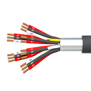 Câble de commande OEM 6 triades, ultra-flexible, en cuivre recuit uni, classe 5, non blindé/blindé, PVC/LSZH, 300V AC/DC, blanc - Product Image 5