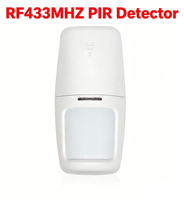 Détecteur de mouvement sans fil PIR Wale ABS avec fonction de rappel de batterie faible