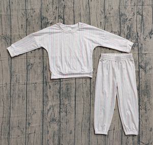 Conjuntos de Ropa Casual para Niñas de RTS Boutique, Estilo Coqueta con Lazos y Flores, Transpirables, de Algodón y Elastano, con Estampados, Nuevos Diseños, Jogger para Bebés - Product Image 3